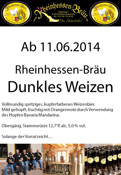 Dunkles Weizen - 2014